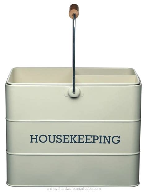 metal housekeepers box|Premier Housewares Housekeeper Box, Galvanised .